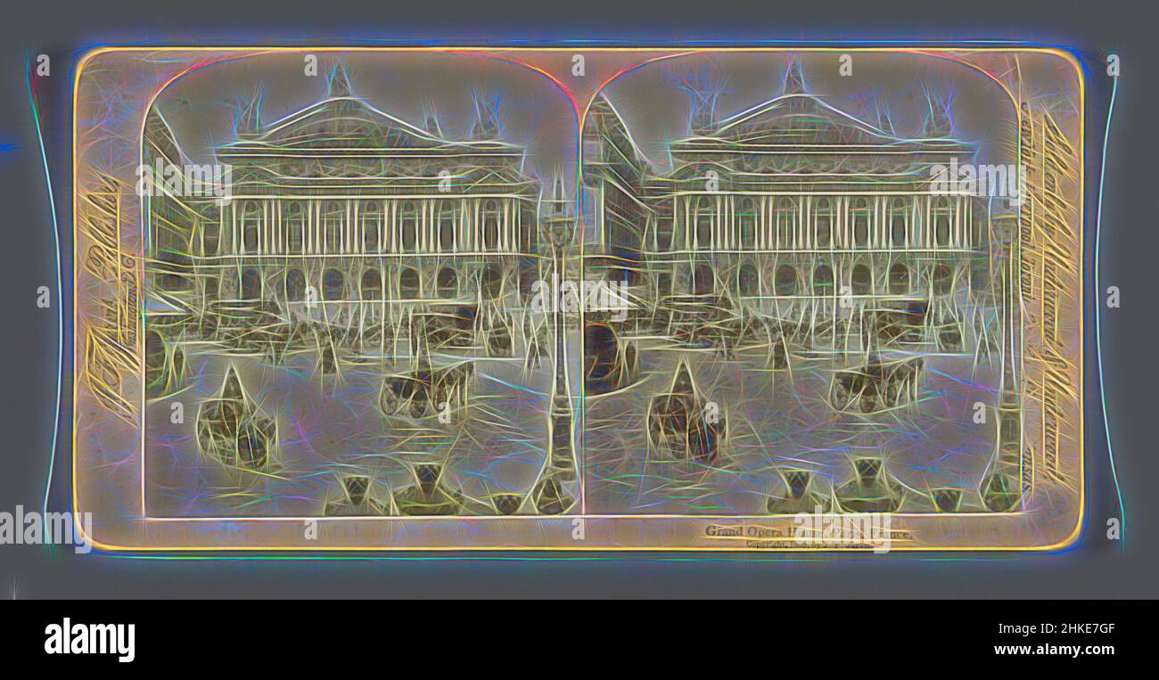 Inspired by Exterior of the Opéra Garnier in Paris, Grand Opera