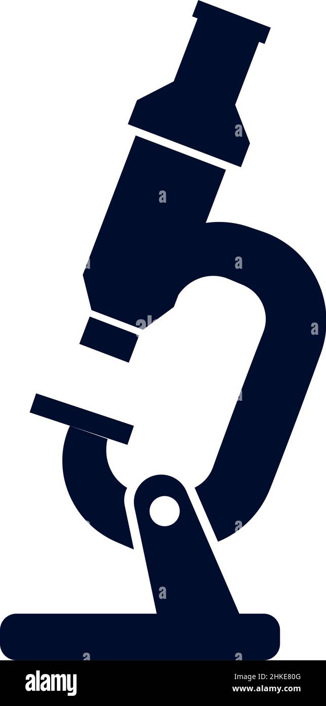 Laboratory microscope icon Stock Vector Image & Art - Alamy
