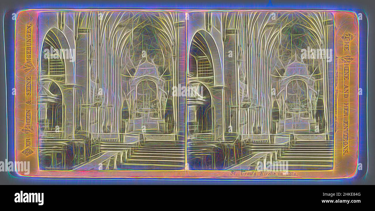 Inspired by Interior of the St. Ursula church in Cologne, St 