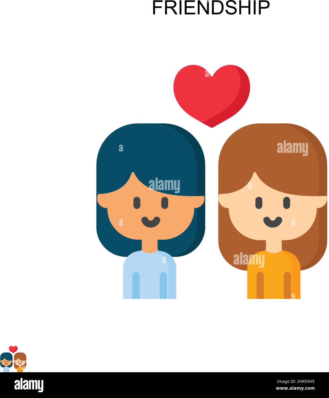 Friendship Stock Vector Images - Alamy