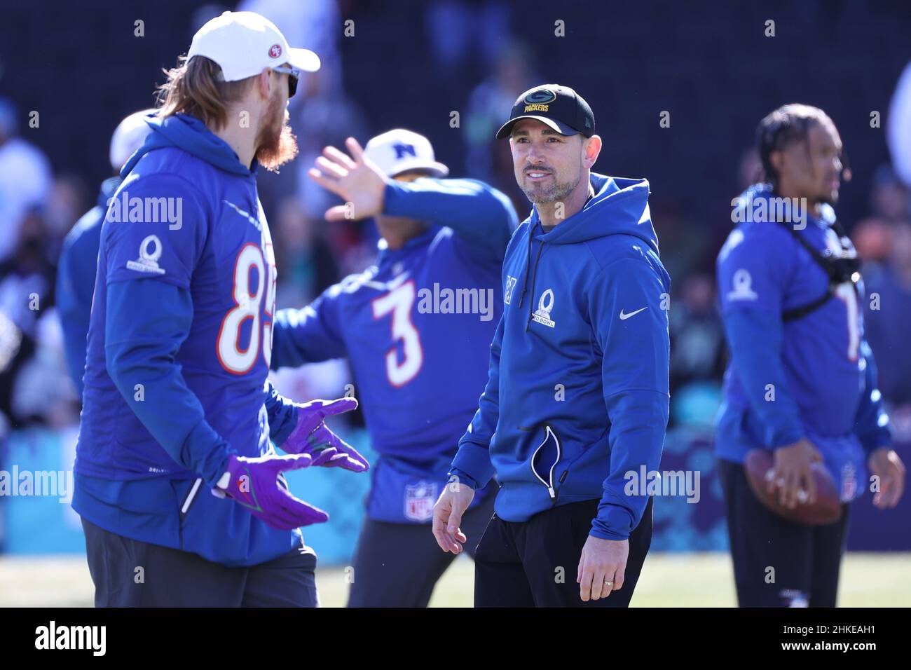 February 3, 2022 Green Bay Packers head coach Matt LaFleur during the