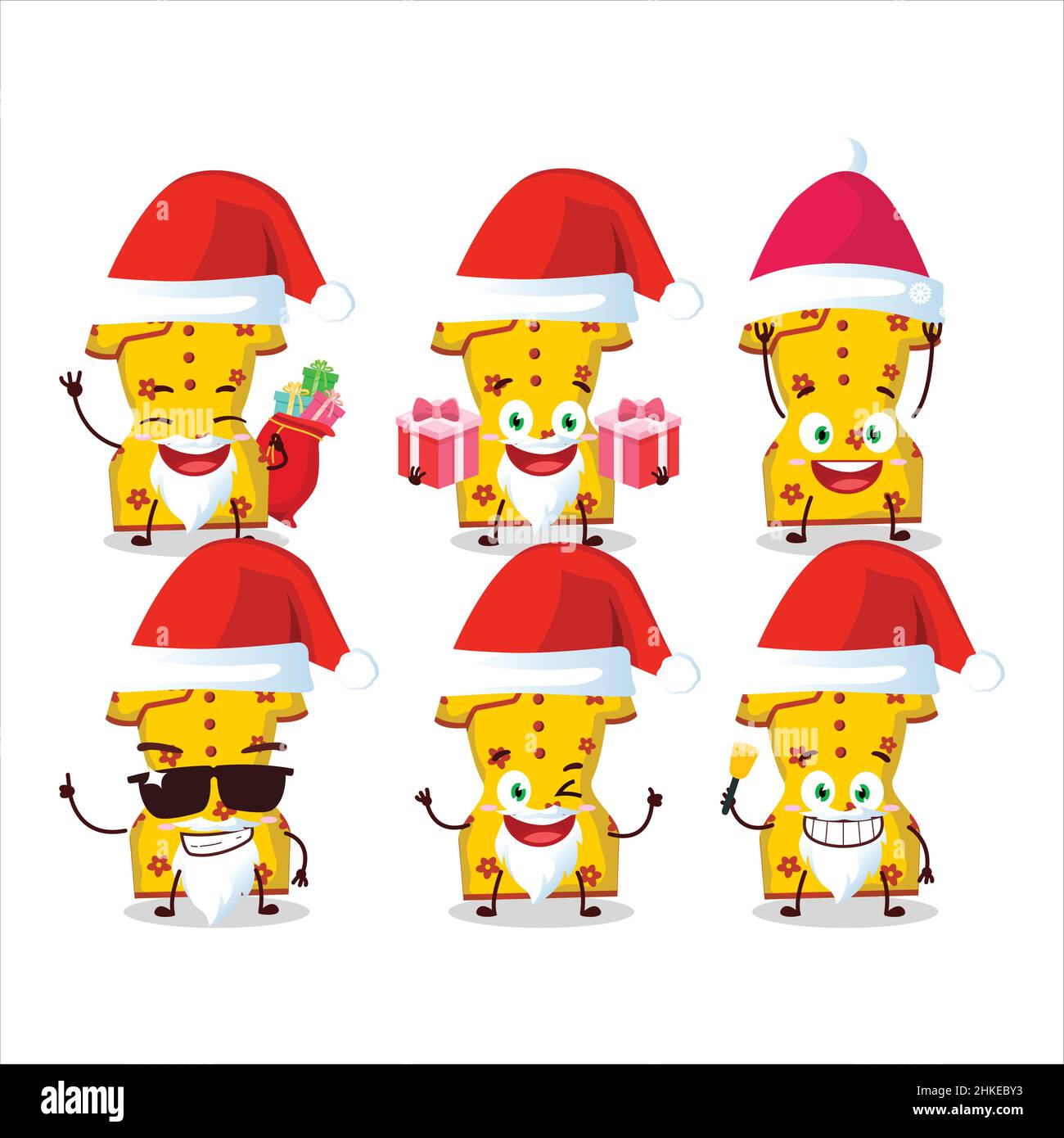 Indian santa claus Stock Vector Images - Alamy