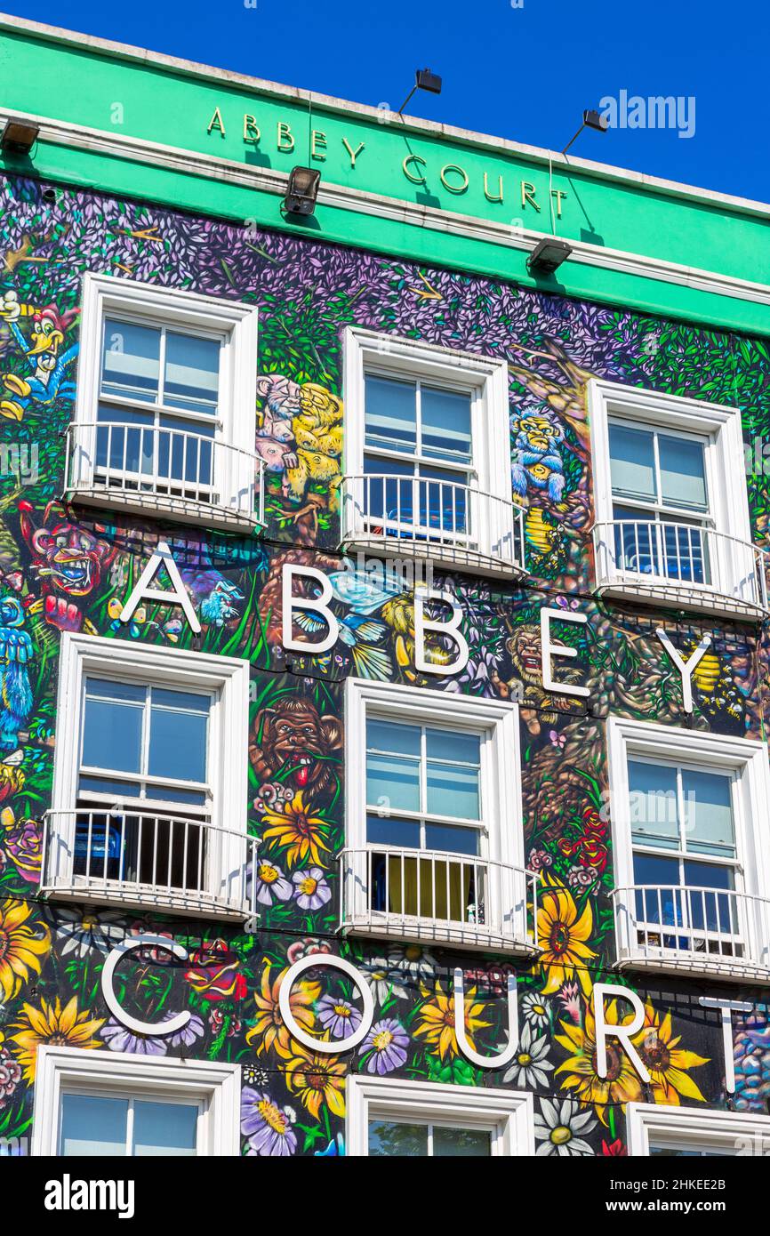 Abbey Court Hostel, Bachelors Walk, Dublin City, County Dublin, Ireland Stock Photo
