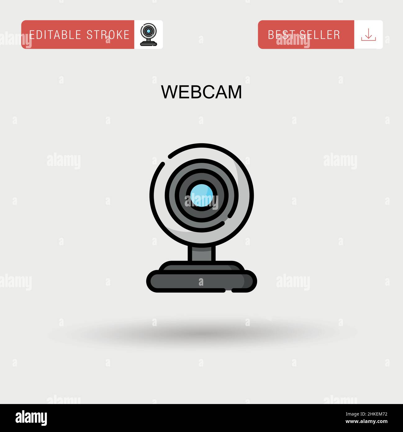 Webcam Icon High Resolution Stock Photography and Images - Alamy