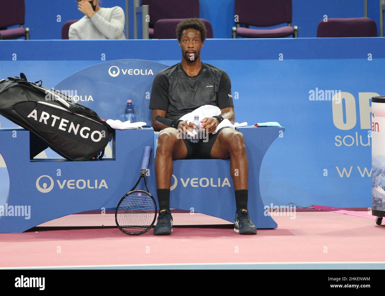 Gael Monfils of France during the Open Sud de, France. , 