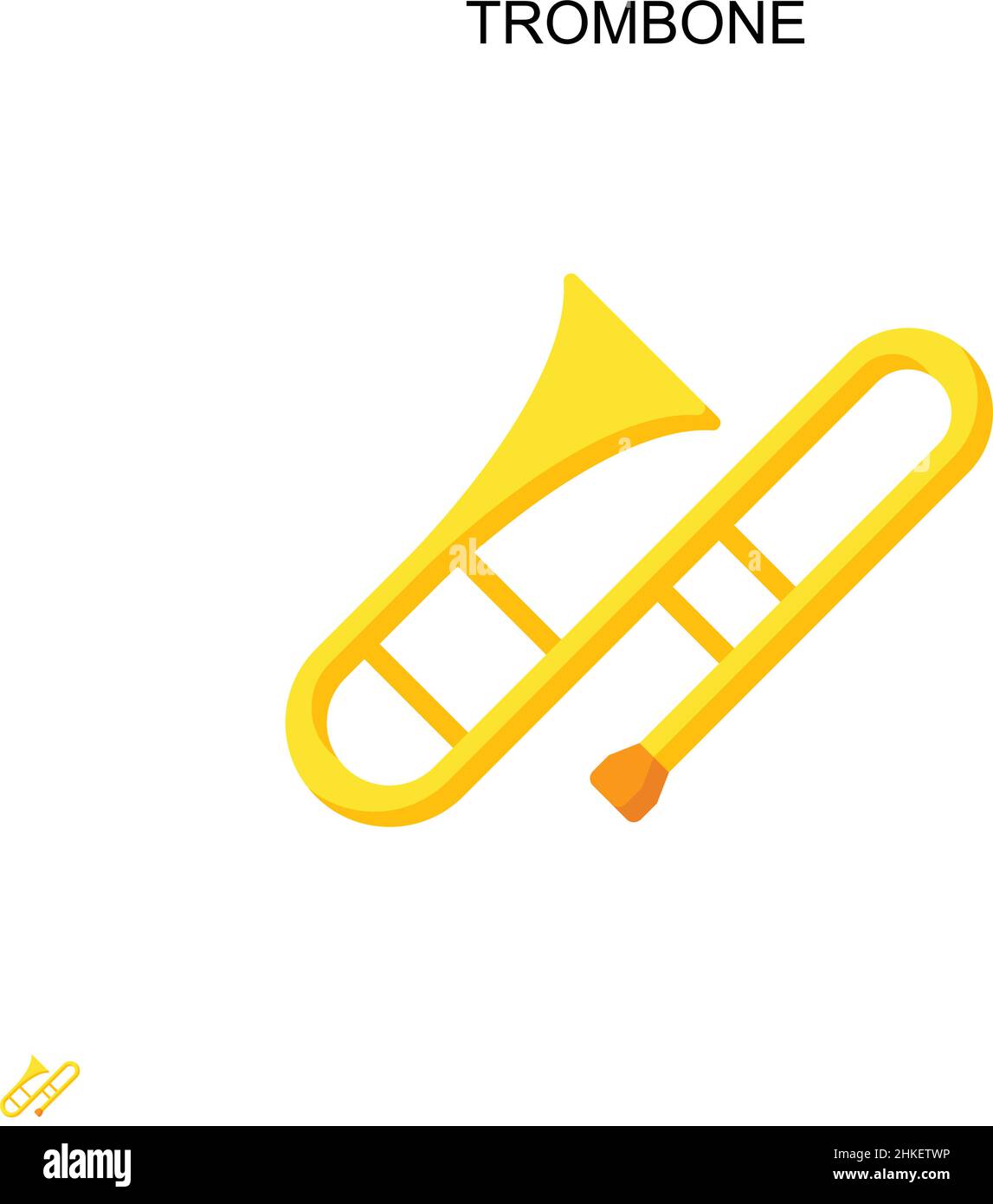 Trombone Stock Vector Images Alamy