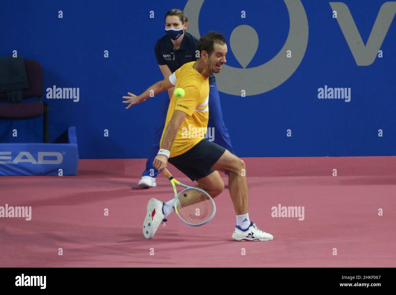 Richard Gasquet of France during the Open Sud de France 2022, ATP 250 ...