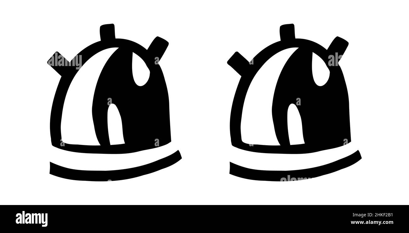 Crazy eyes. Doodle open eye set. Abstract hand drawn fun geometric ...
