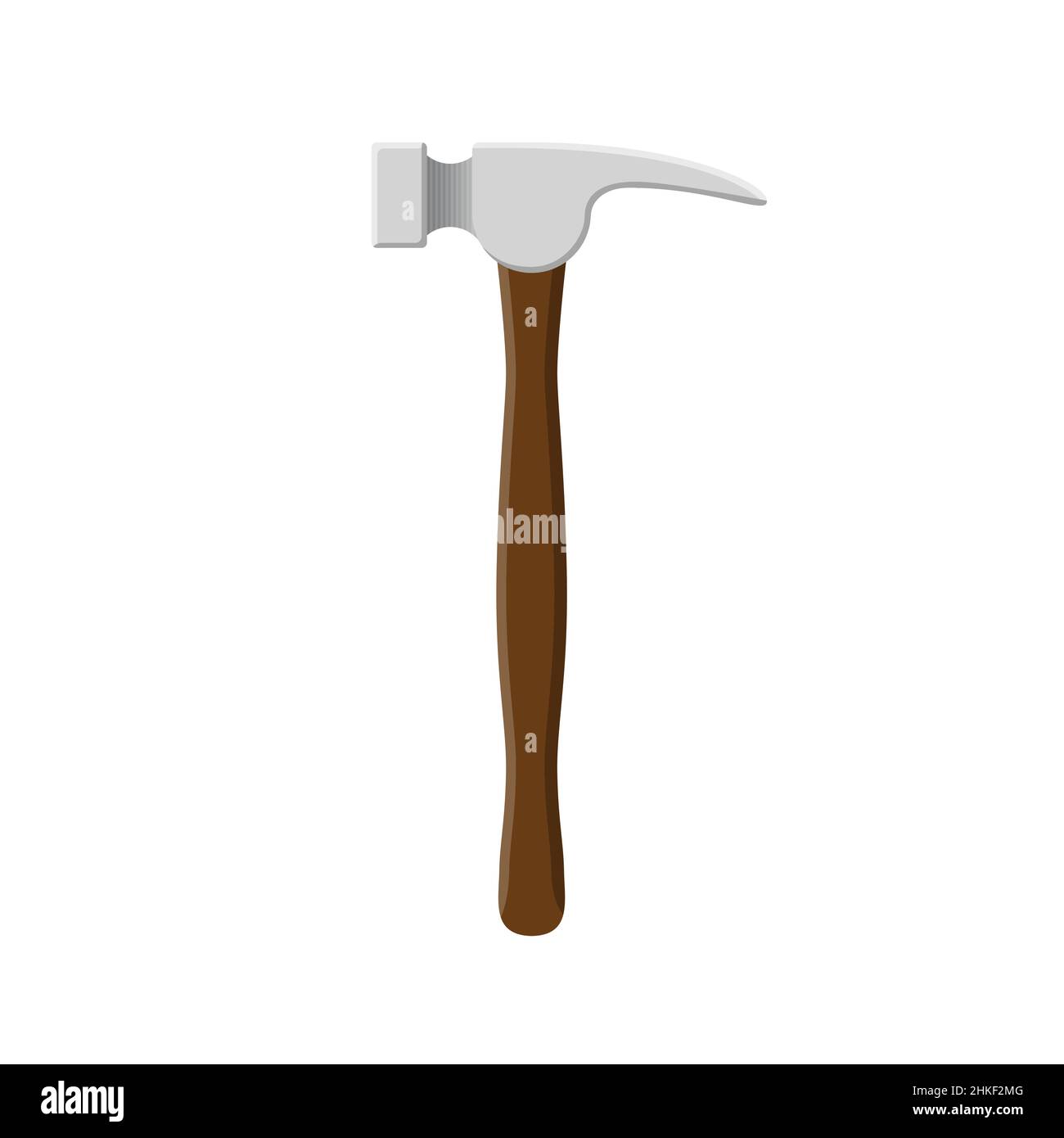 Claw hammer for repair work universal tool Vector Image