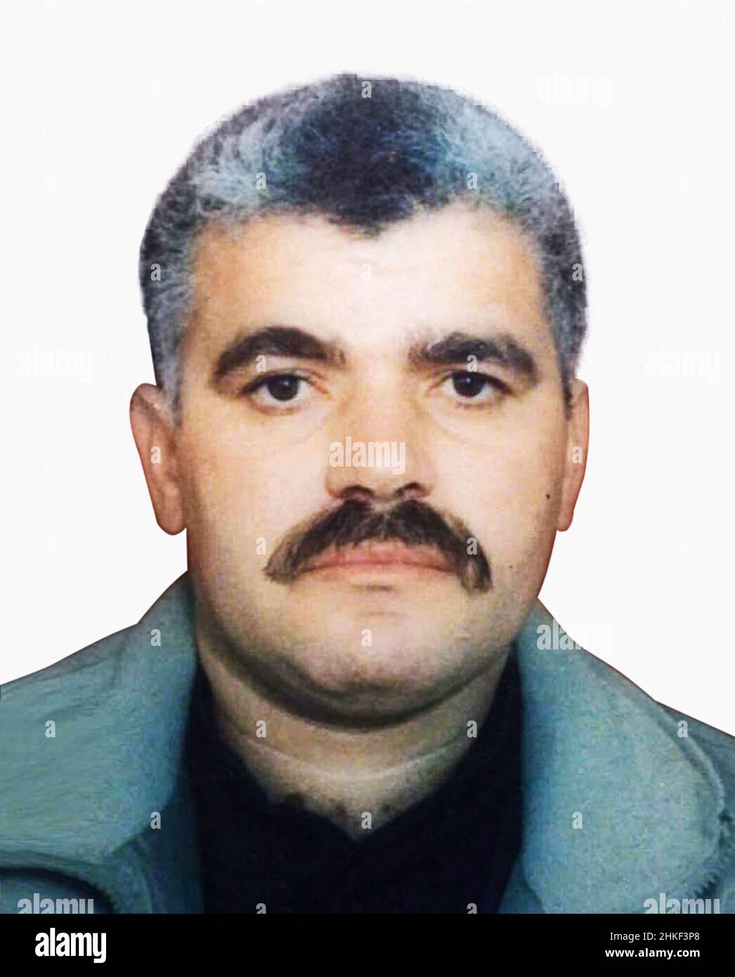 Baghdad, Iraq. 25th Feb, 2021. A rare photo of Abu Abdullah Al-Shami which was taken in the Iraqi capital of Baghdad in winter 2003. Al-Shami was an expert in producing explosives, in setting traps, and in forging alliances. He was one of the first Al-Qaeda operatives to prepare suicide car bombs and was also the most prominent player in suicide operations in Iraq. He was also training others in the production of explosives. Abu Abdullah Al-Shami, whose real name was Abd Al-Qadir Ahmad Mustafa Saqal, was a Syrian national born in Aleppo's Saif al-Dawla neighbourhood in 1970. He was killed a Stock Photo