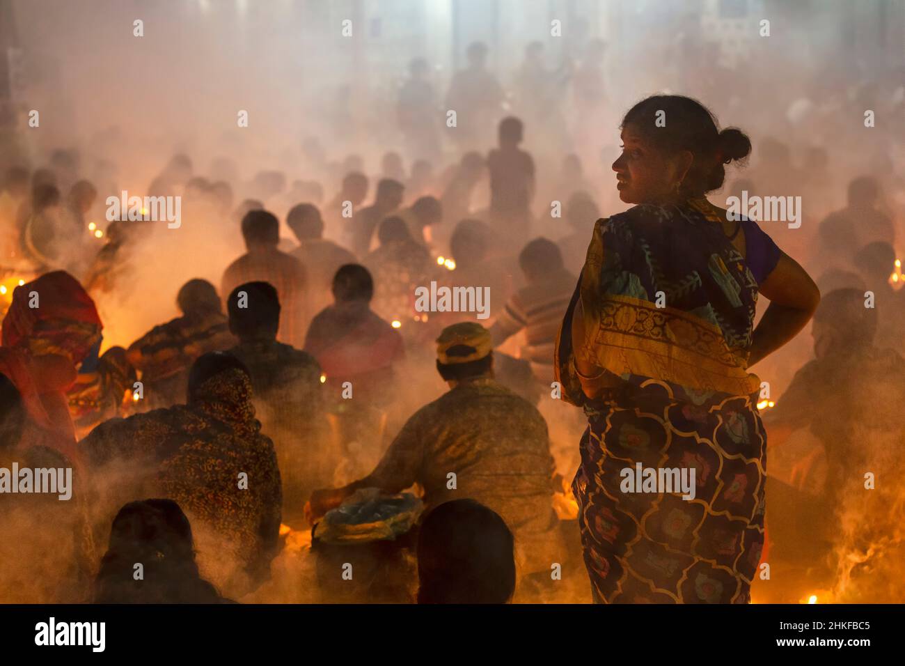 Rakher Upobash , Bardi Bangladesh Stock Photo