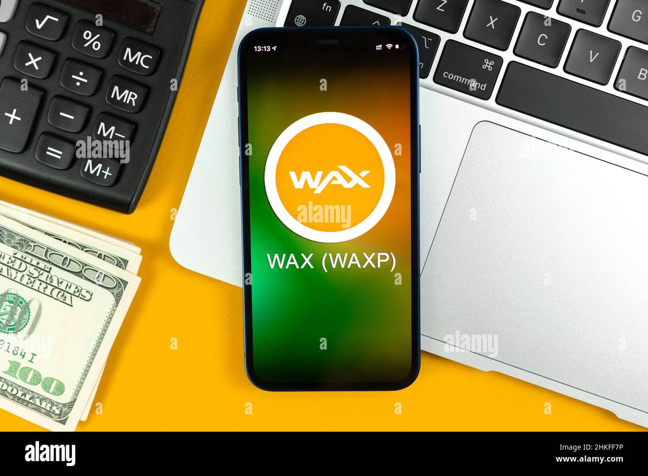 Wax waxp token hi-res stock photography and images - Alamy