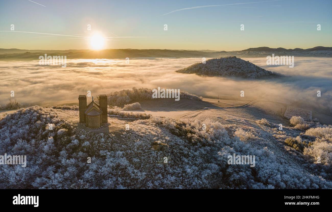 Turluron France Puy de Dome, Billom, the Turluron mount and Notre Dame de la ...
