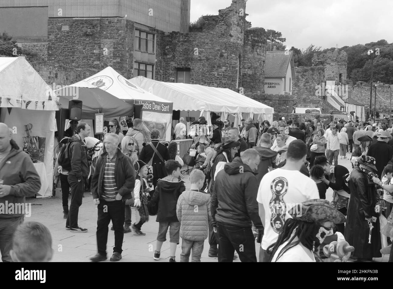 Conwy Pirate Festival Conwy North Wales Stock Photo Alamy