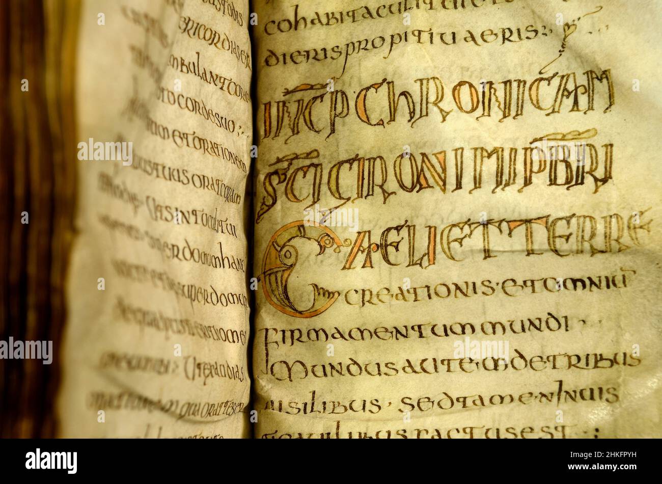 France, Bas Rhin, Selestat, Bibliotheque Humaniste, Merovingian ...