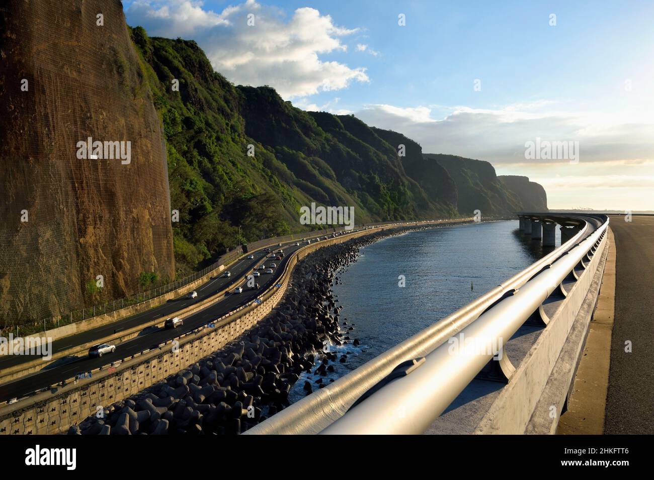 Reunion Bridge France, Reunion island (French overseas department), La Possession, the ...