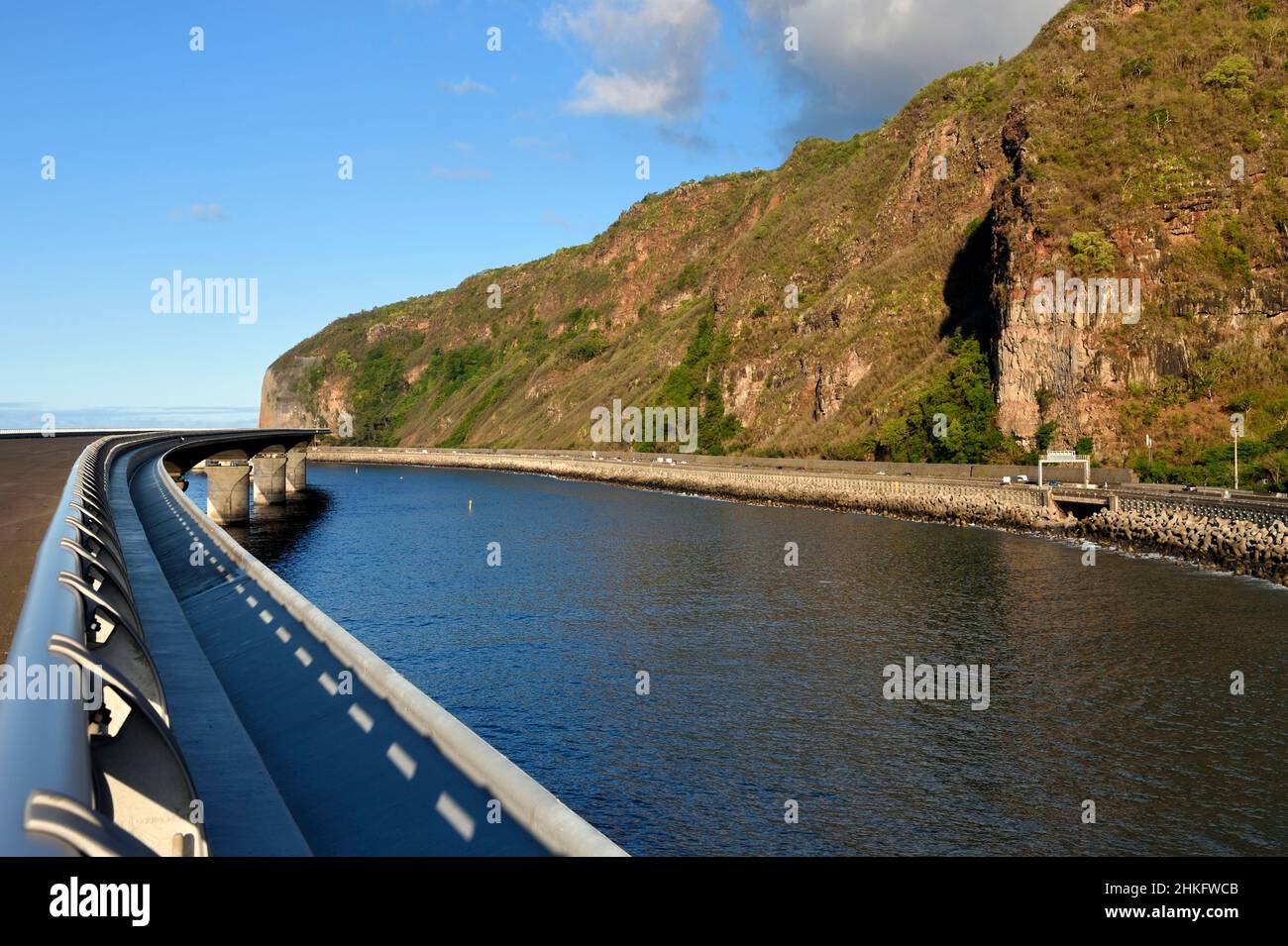 Reunion Bridge France, Reunion island (French overseas department), La Possession, the ...