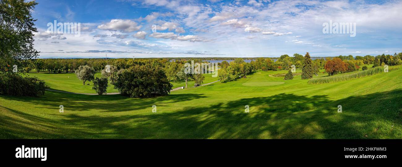 Canada, province of Quebec, Montérégie, Vaudreuil-Dorion, Club de golf Summerlea Golf & Country Club Stock Photo