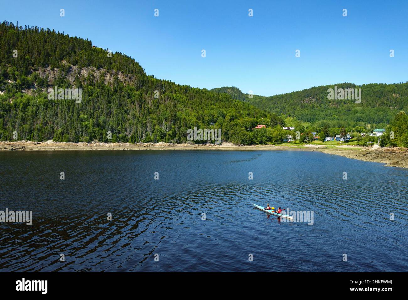 Canada, province of Quebec, SaguenayLacSaintJean, the Saguenay fjord