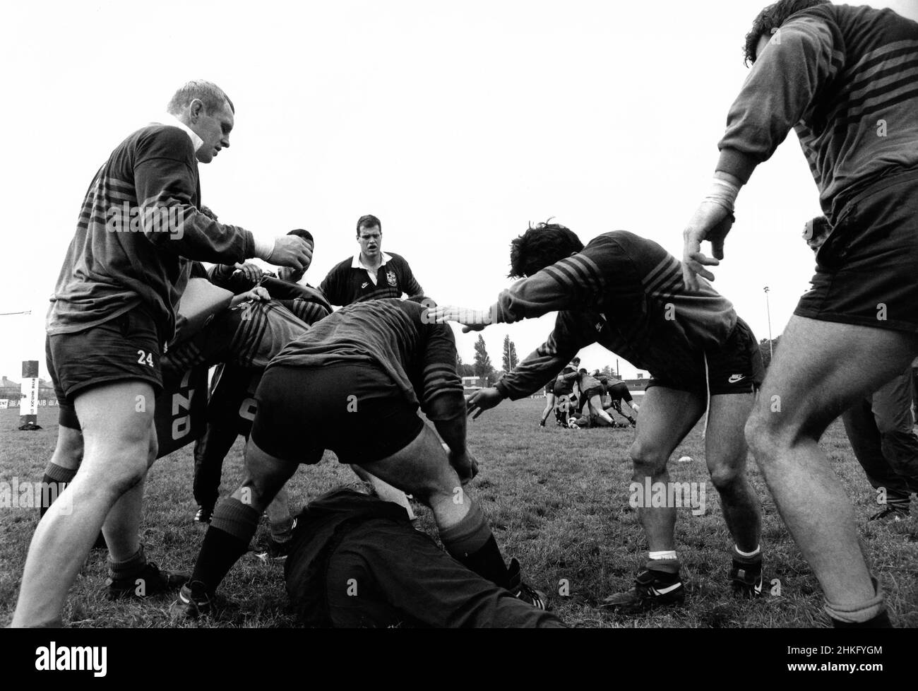 Lions rugby Black and White Stock Photos & Images - Alamy