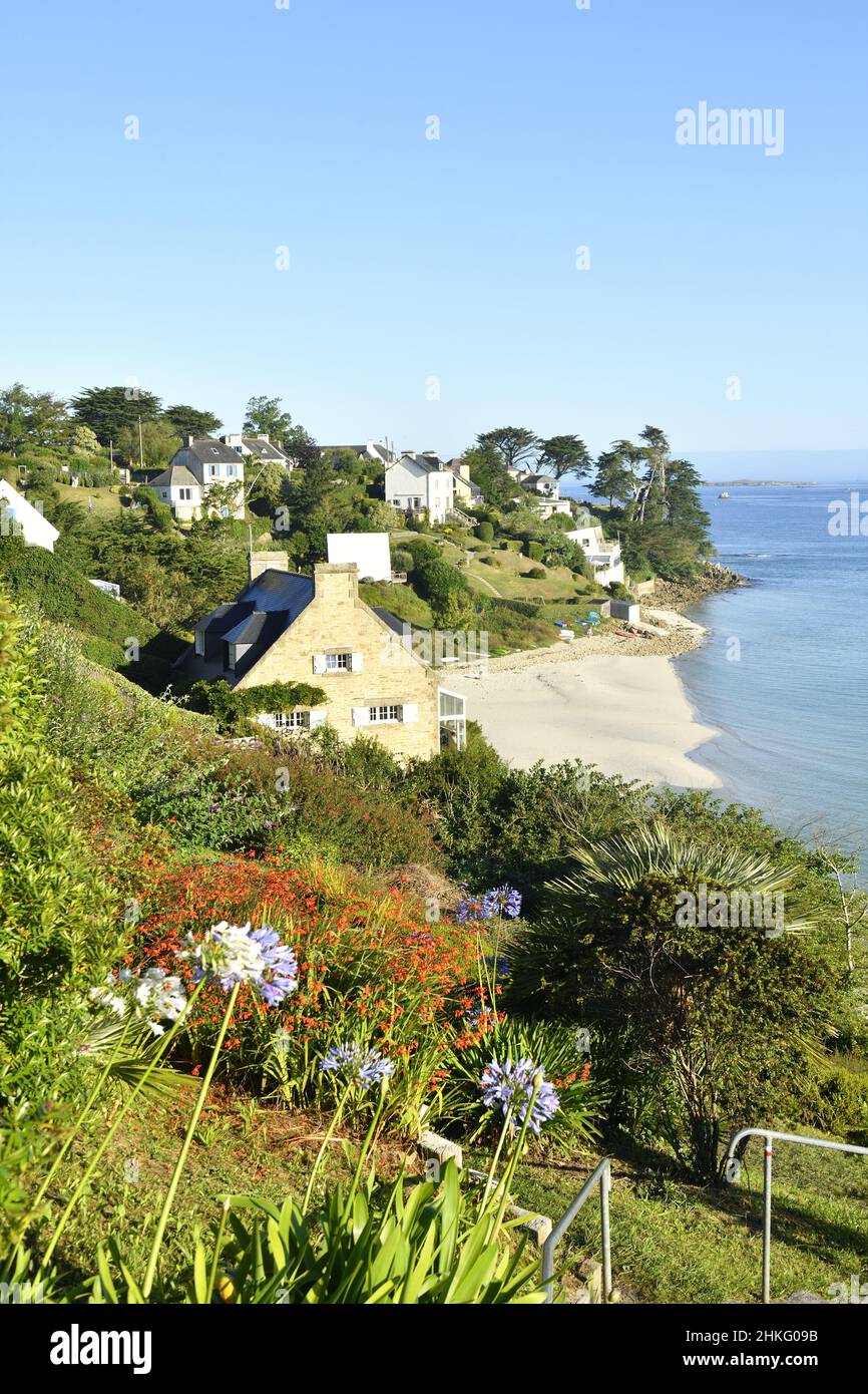 France, Finistere, Pays des Abers, Legends Coast, Saint Pabu, Aber ...