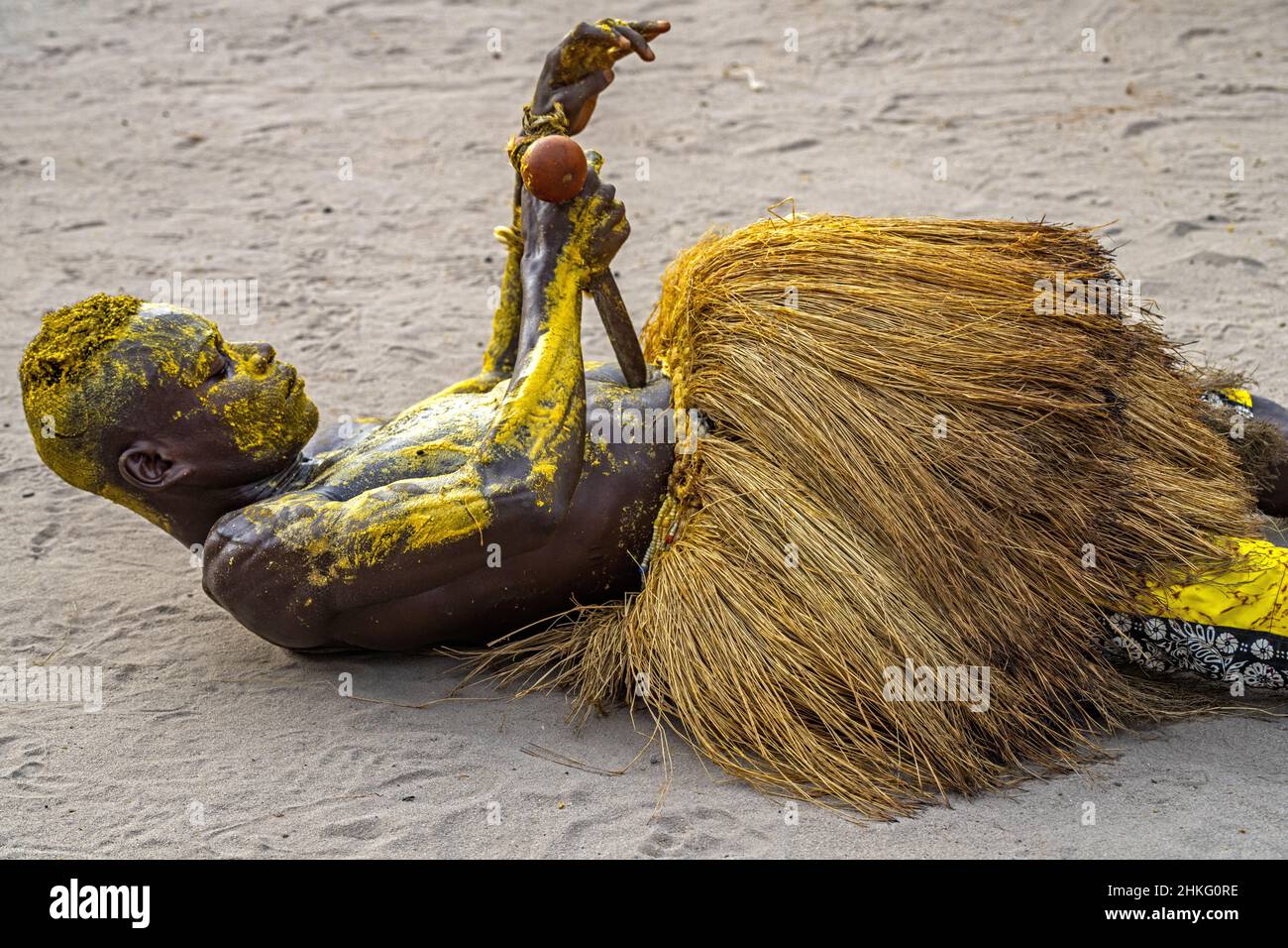 Benin voodoo dance hi-res stock photography and images - Alamy