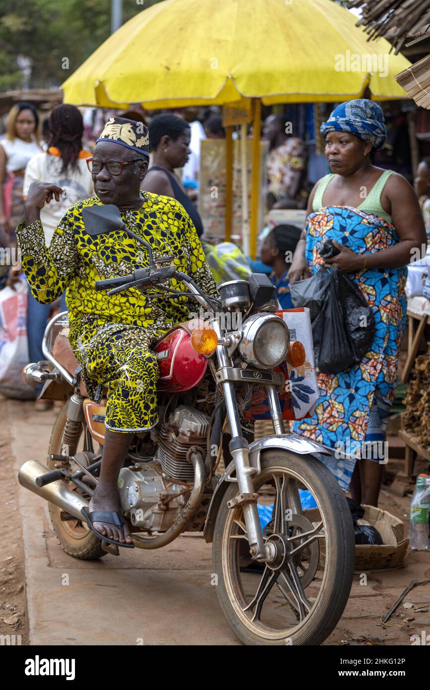 Benin, Abomey Stock Photo