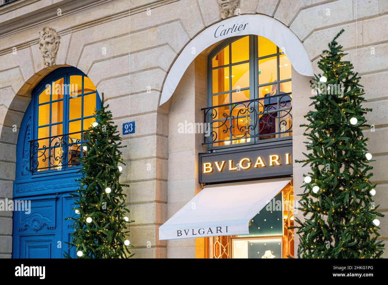 Bulgari vetrine christmas