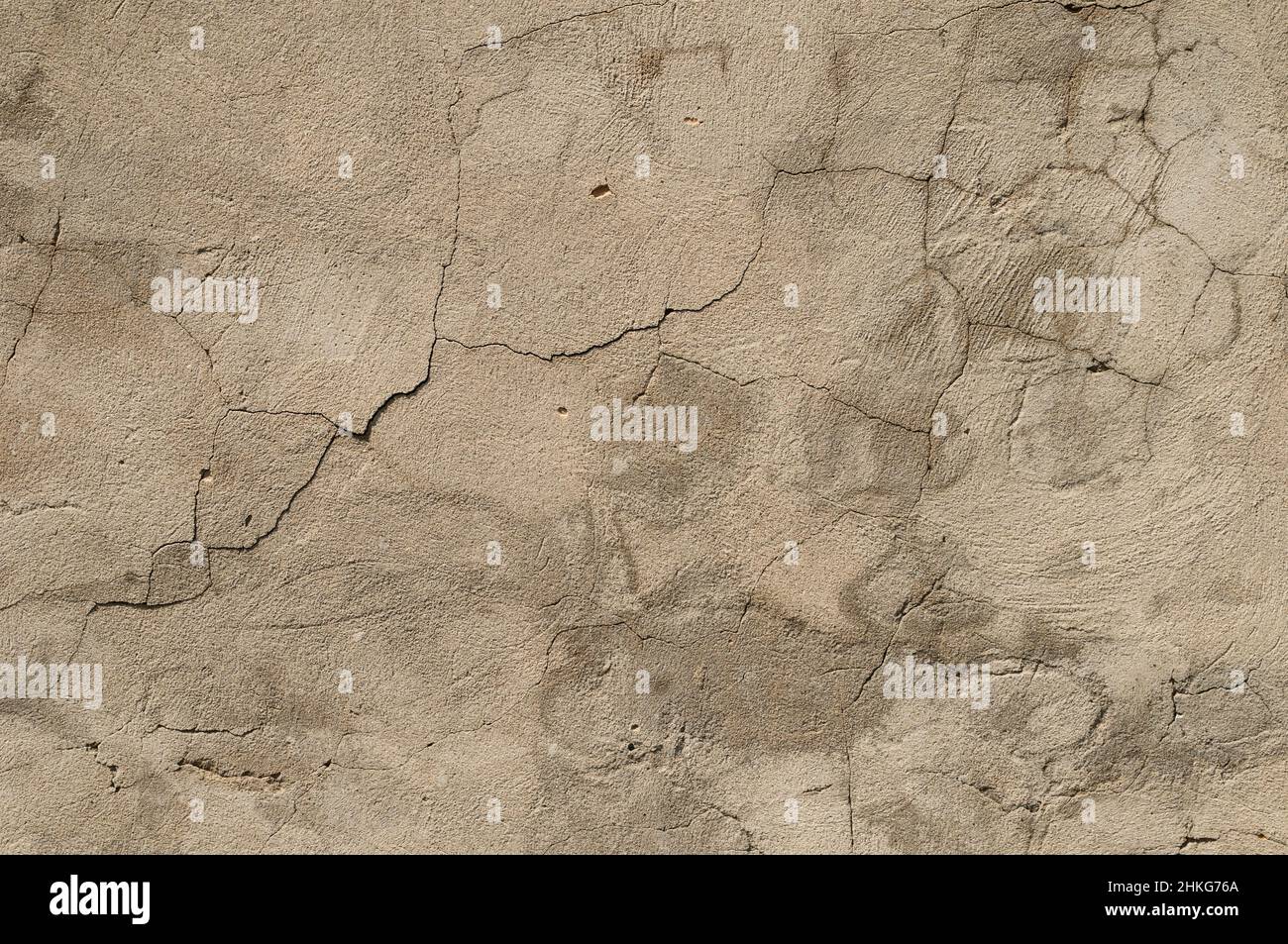 white wall with cracks Stock Photo