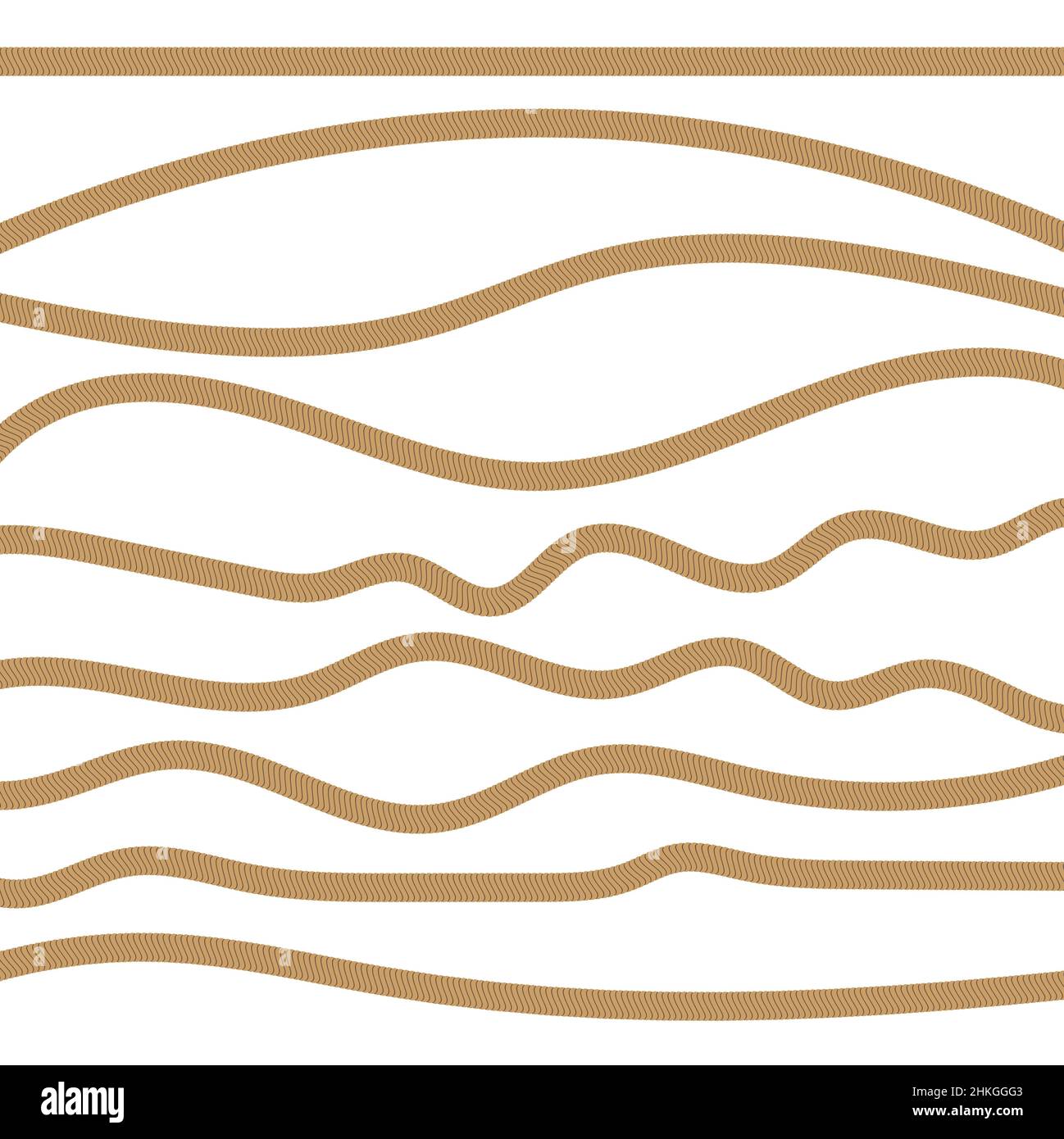 Flat Rope Images Nautical white ropes sailor Stock Vector Images - Alamy