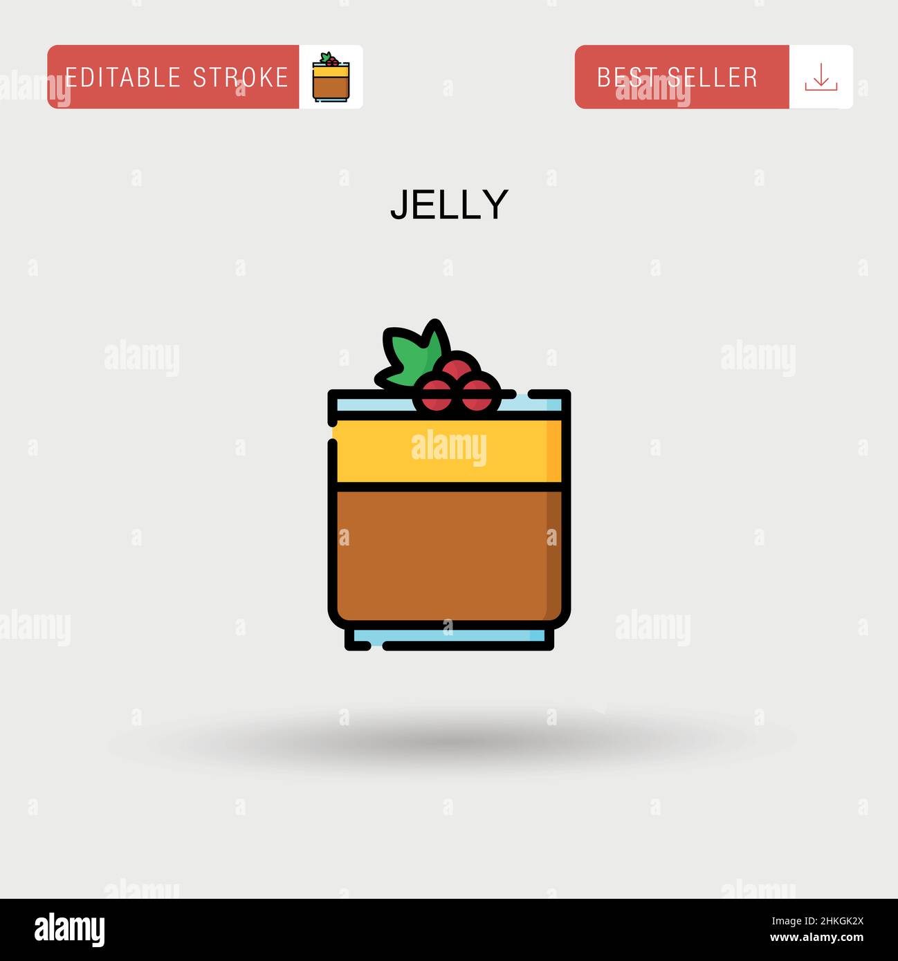 The jelly Stock Vector Images Alamy