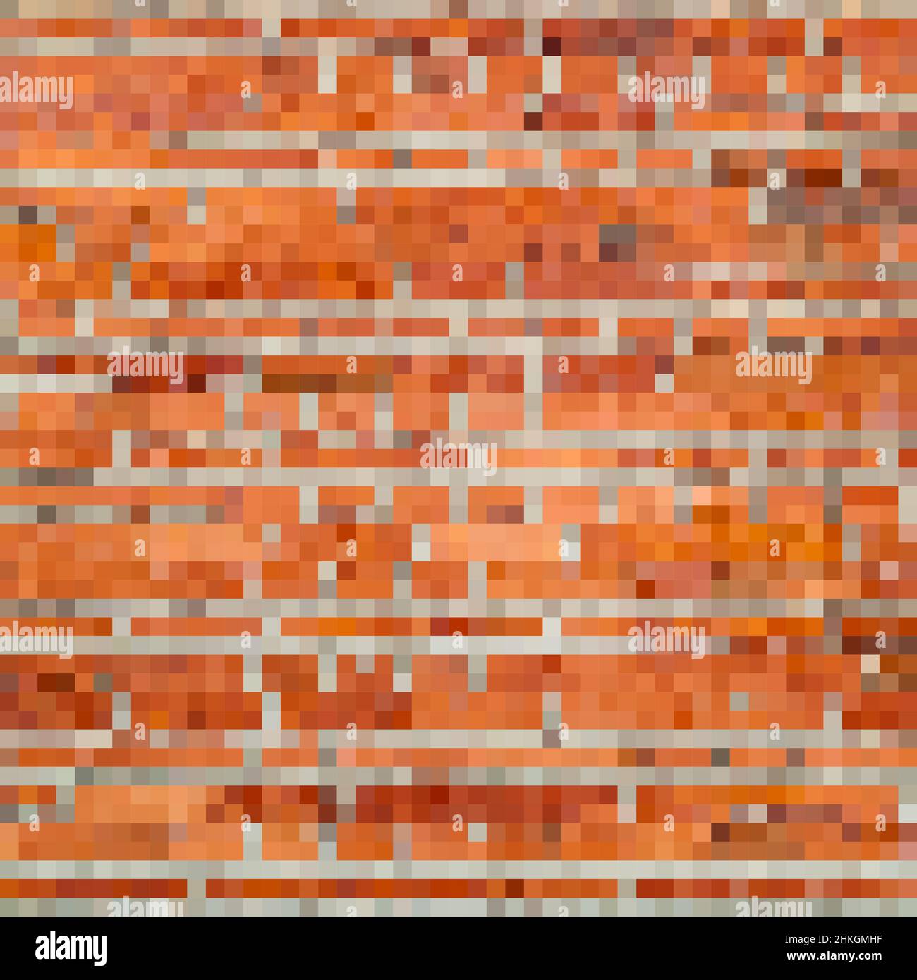 Pixel art background. Vector illustration. Abstract square pixel ...