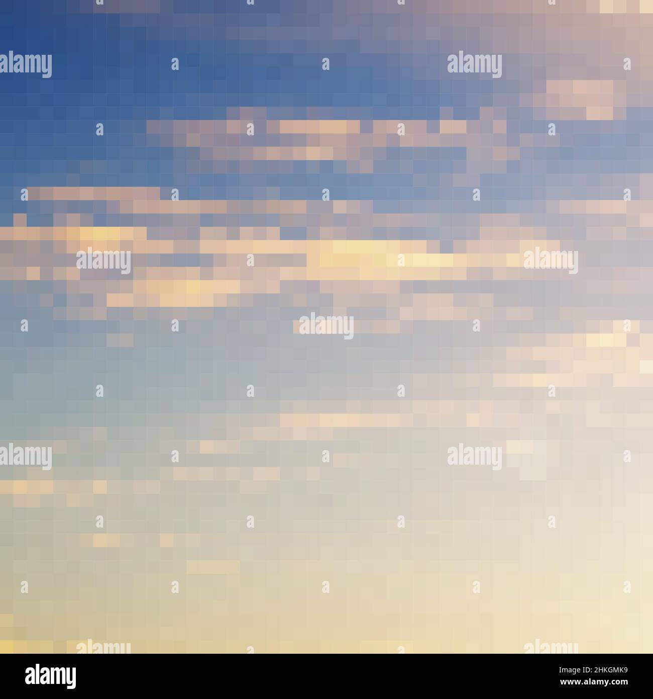 Pixel art background. Vector illustration. Abstract square pixel ...