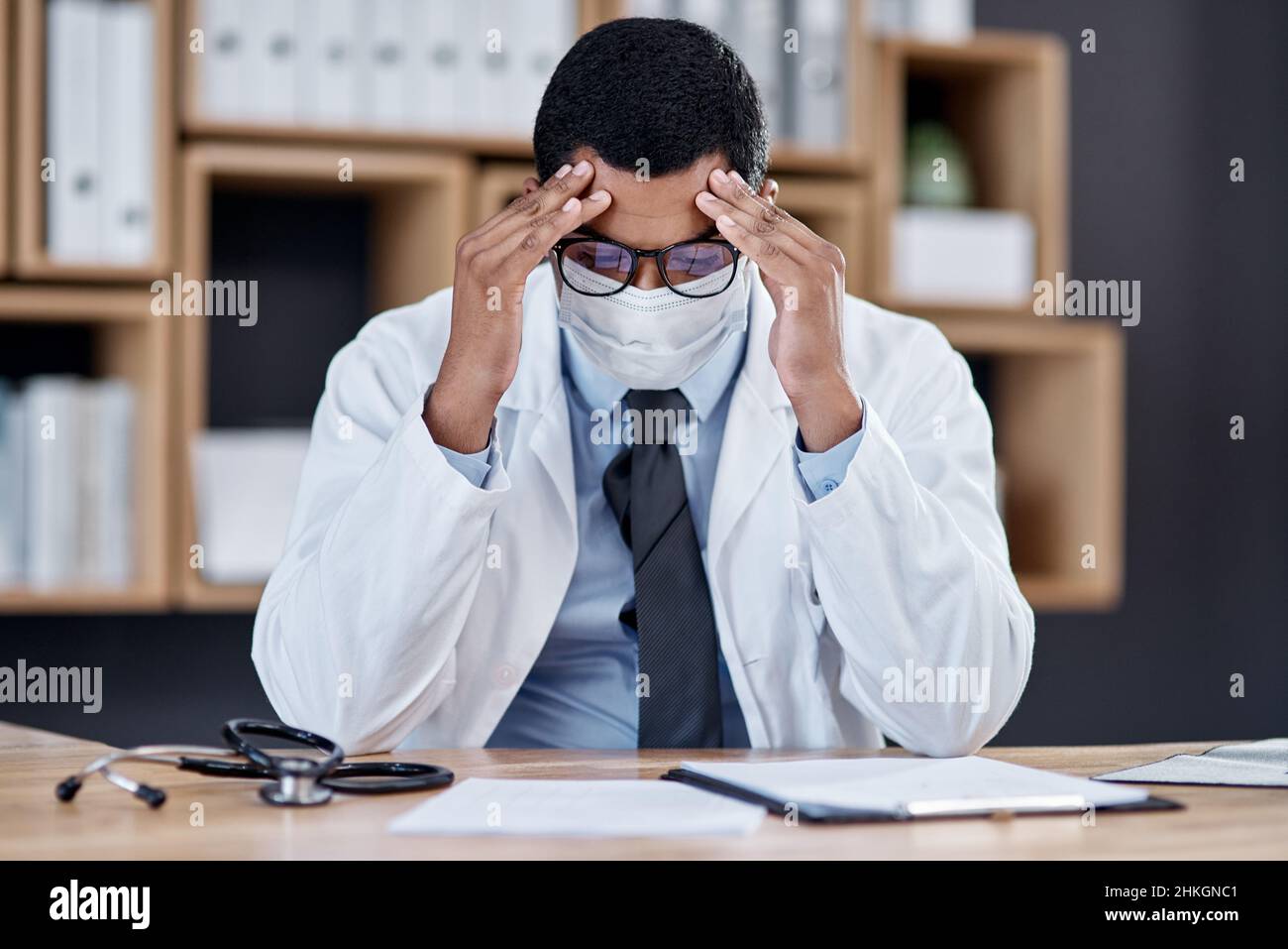 Trying to deal with a hectic schedule Stock Photo