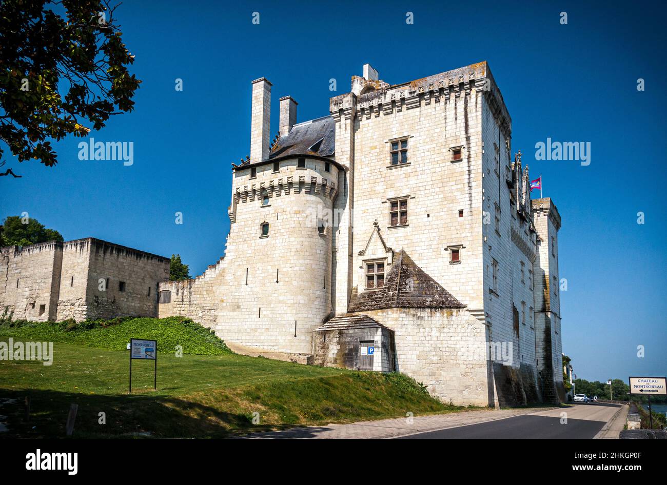 Château de Montsoreau, MONTSOREAU, France Stock Photo