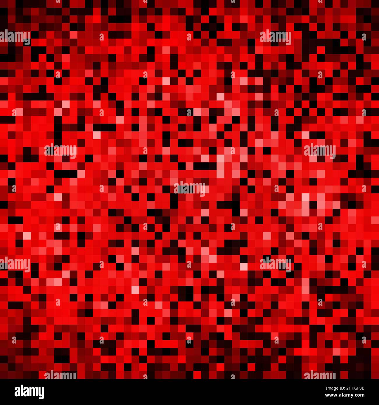 Pixel art background. Vector illustration. Abstract square pixel ...