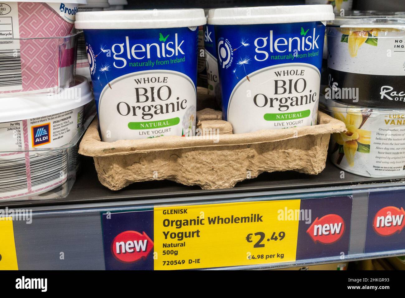 Glenisk yogurt hires stock photography and images Alamy