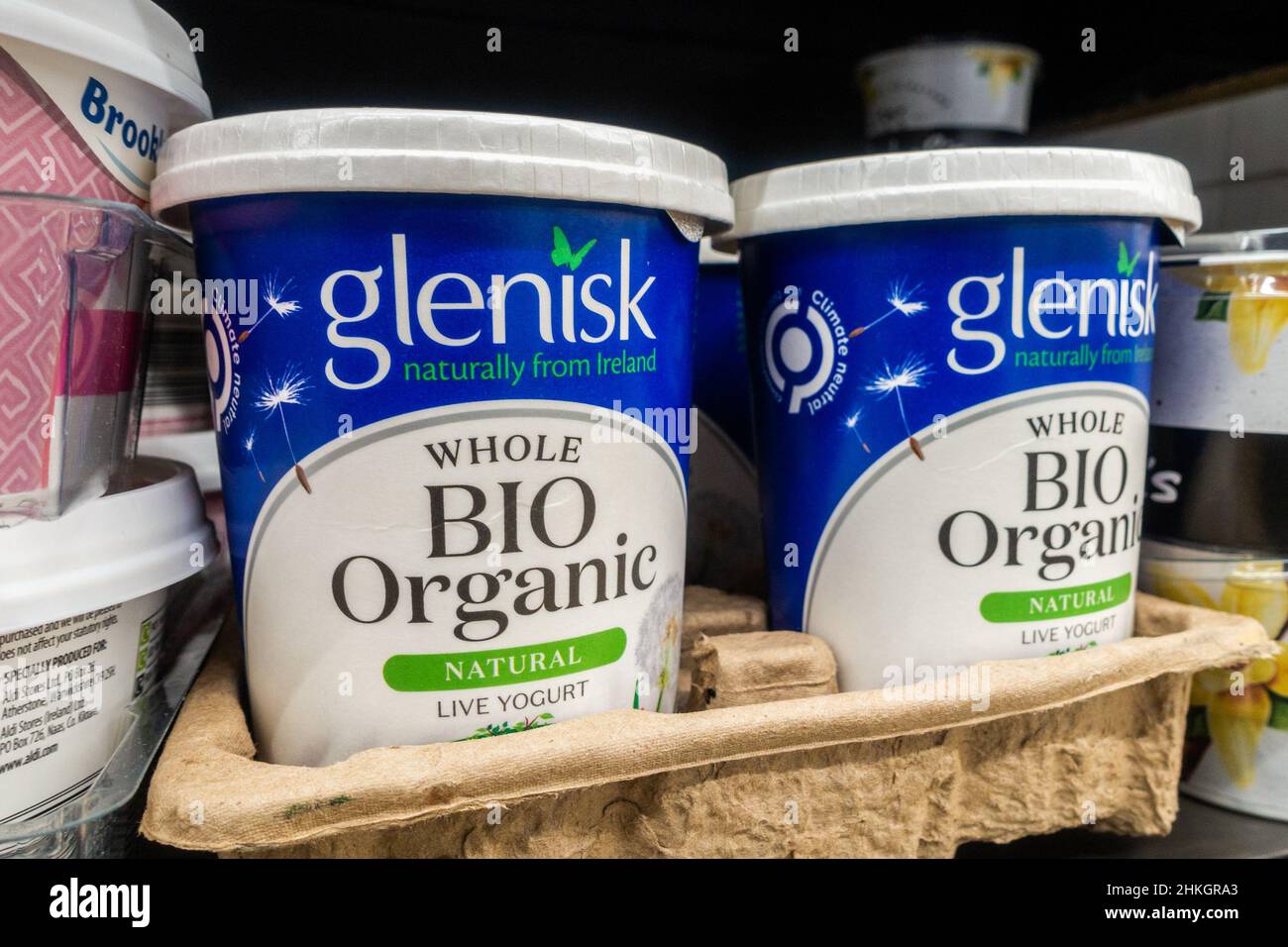 Glenisk yogurt hires stock photography and images Alamy