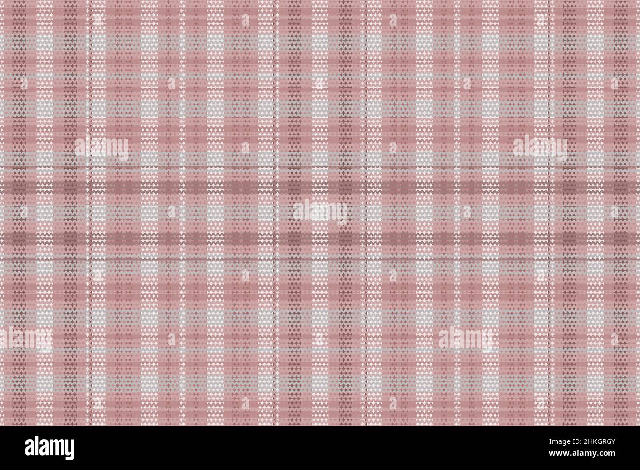 Seamless tartan plaid pattern background with vintage color Vector