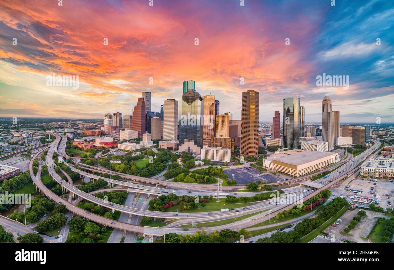 Katy texas skyline hi-res stock photography and images - Alamy