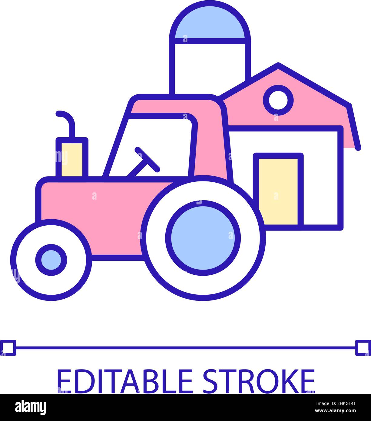 Agriculture RGB color icon Stock Vector Image & Art - Alamy