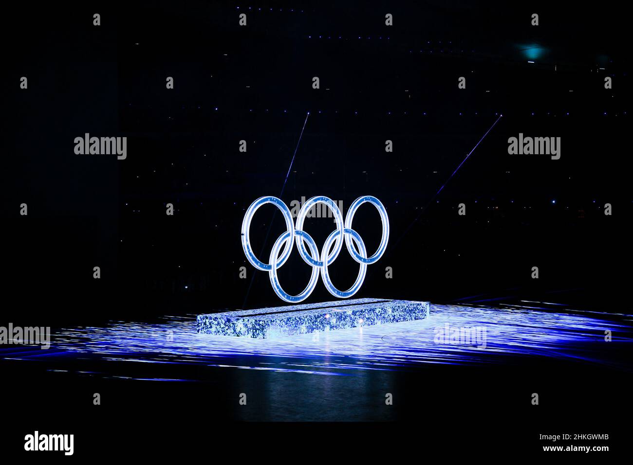 Illustration, ambiance during the Olympic Winter Games Beijing 2022, Opening Ceremony on February 4, 2022 at the National Stadium in Beijing, China - Photo: Osports/DPPI/LiveMedia Stock Photo