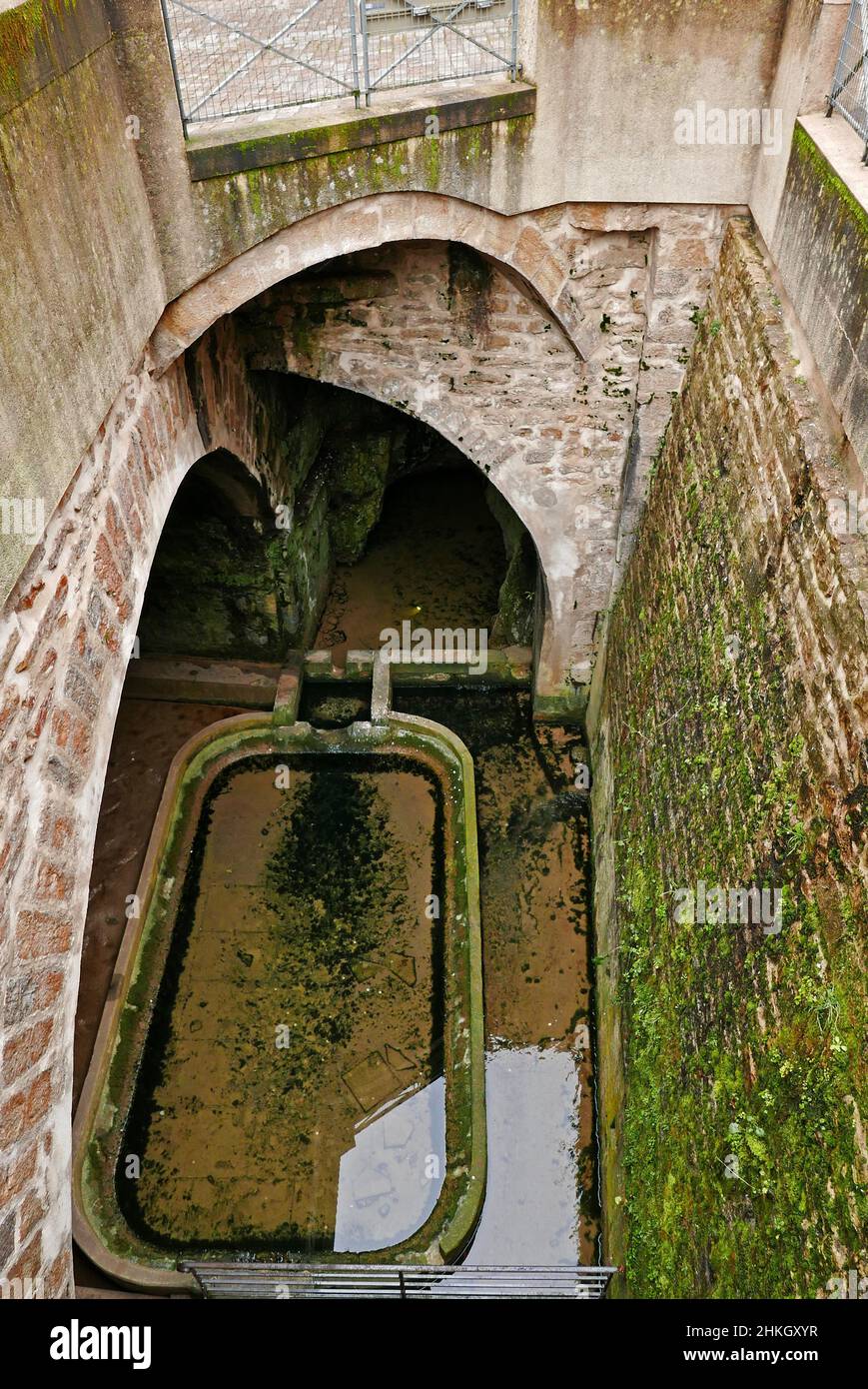 La Grande Fontaine, Dole, Jura, Bourgogne-Franche-Comte, France, Europe Stock Photo