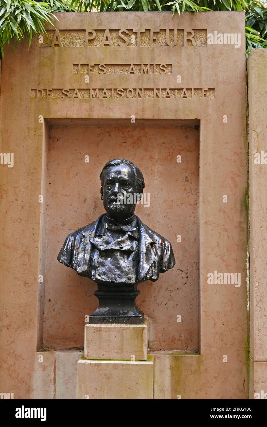 Louis Pasteur birthplace, museum, Dole, Jura, Bourgogne-Franche-Comte,  France, Europe Stock Photo - Alamy