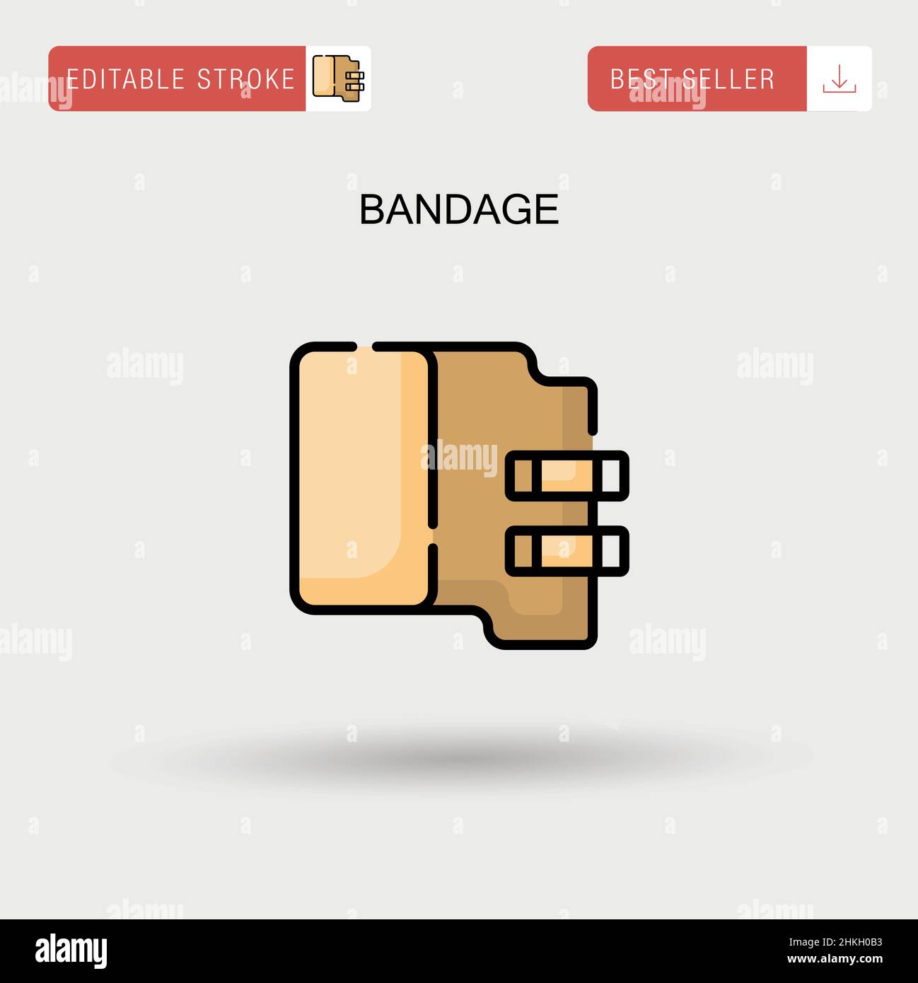 Man bandaging leg elastic bandage hi-res stock photography and images ...