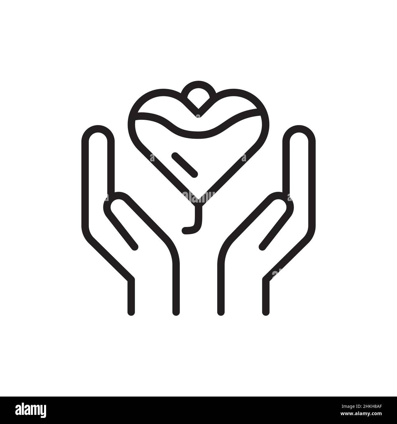 Blood Donor day color line icon. Isolated vector element. Outline ...
