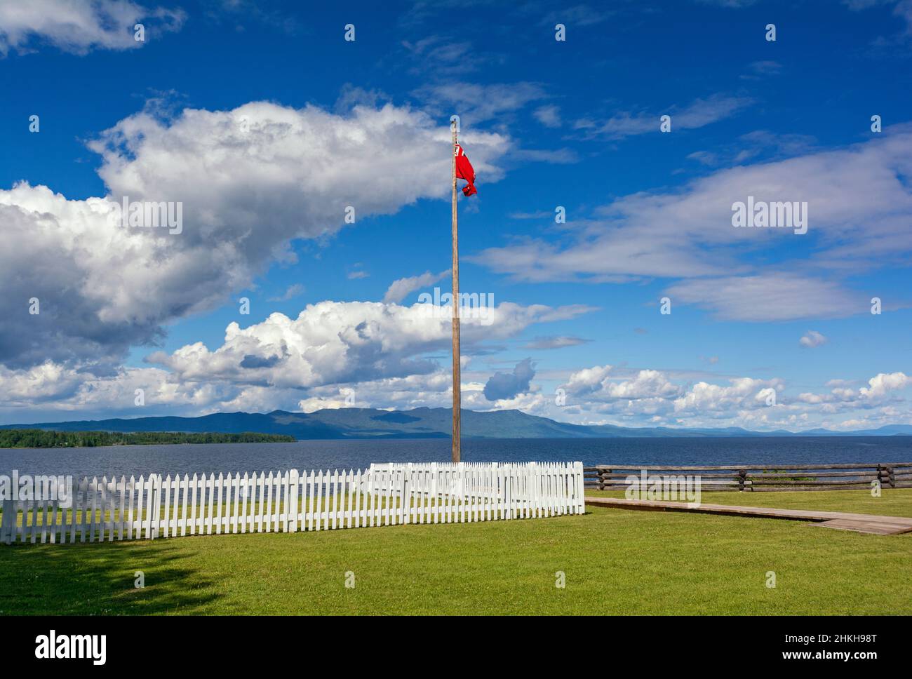 Canada, British Columbia, Fort St. James, Stuart Lake Stock Photo