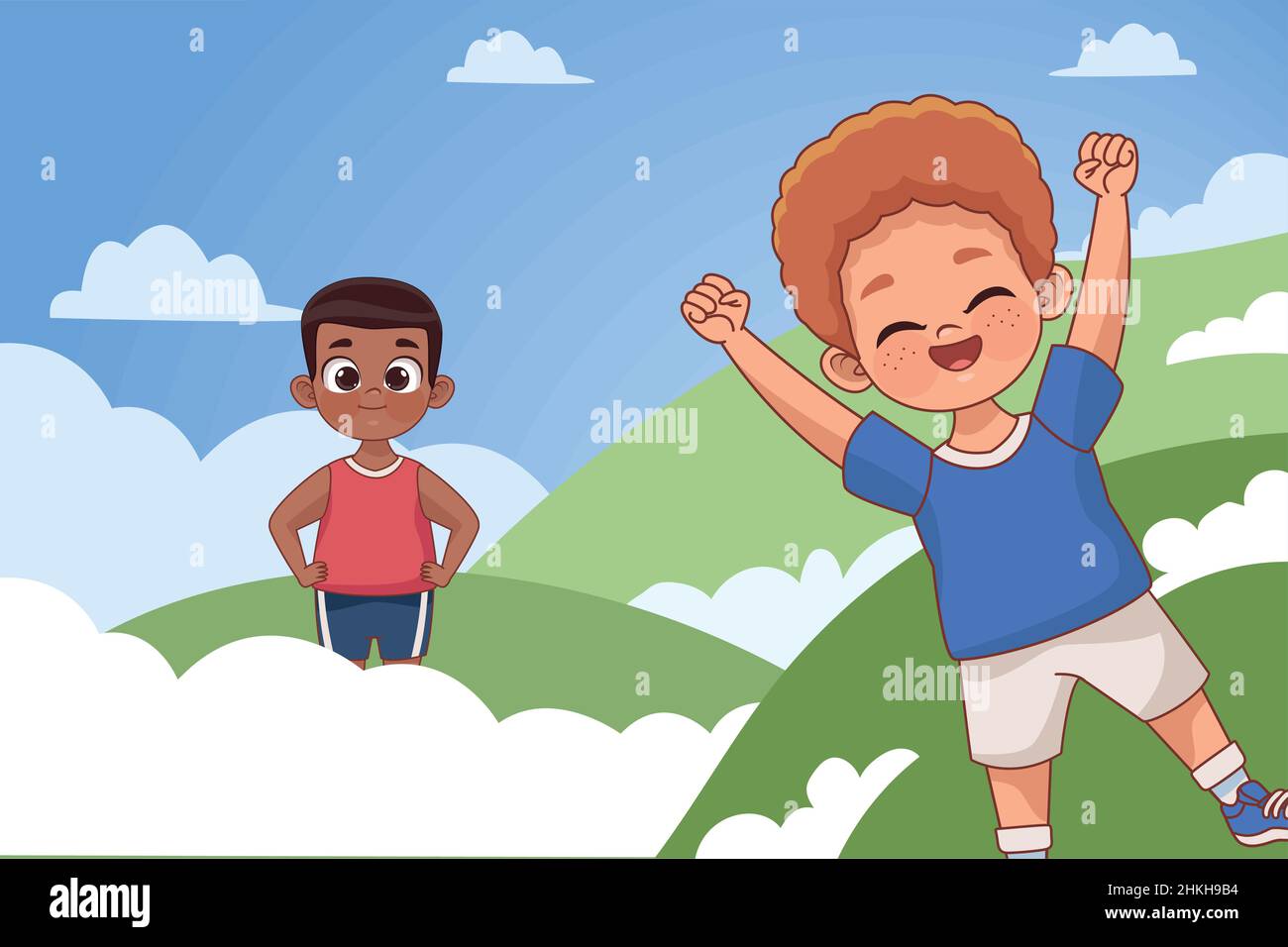 happy boys design Stock Vector Image & Art - Alamy