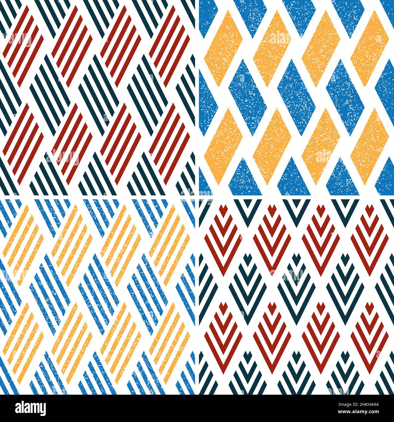 4 different vector patterns in the same package(eps). One pattern is ...