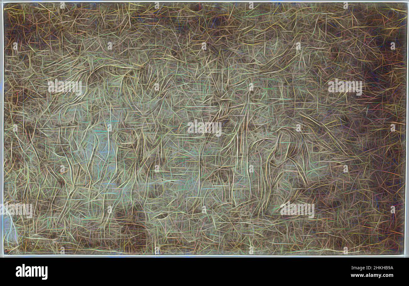 Inspired by  by Raphael, Baptism of Christ in the Jordan River, Charles Thurston Thompson, intermediary draughtsman: Rafaël, Windsor Castle, c. 1852 - in or before 1857, paper, albumen print, height 205 mm × width 327 mm, Reimagined by Artotop. Classic art reinvented with a modern twist. Design of warm cheerful glowing of brightness and light ray radiance. Photography inspired by surrealism and futurism, embracing dynamic energy of modern technology, movement, speed and revolutionize culture Stock Photo
